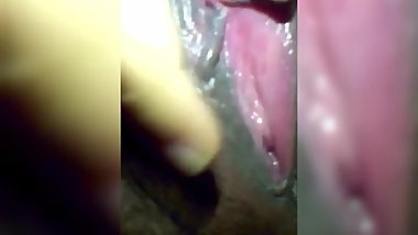 Indian Teen Selfie Sucking Tits and Spreading Pussy