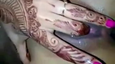 Indian Married Girl Fingering in first night