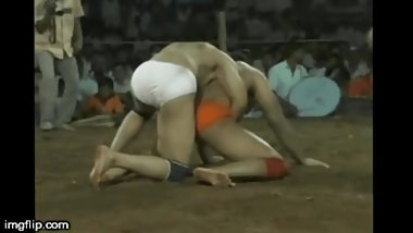 Indian Wrestler's hot ass