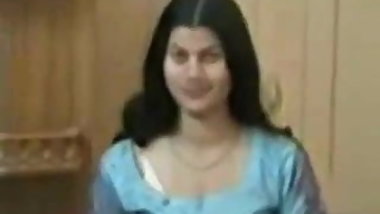 Newly married indian couple on honeymoon
