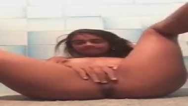 cute sexy indian teen masturbating and playing with her pussy