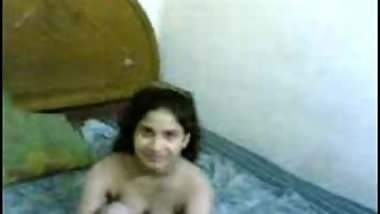 Sexy girl nude with bf nice tits