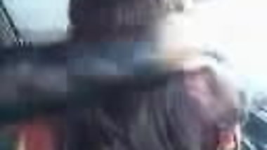 Indian Girl in Car with Boyfriend