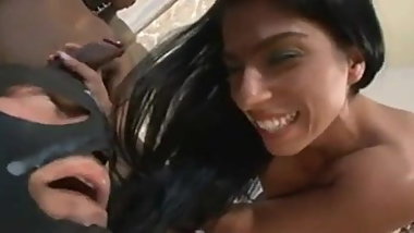 Mistress degrades slave