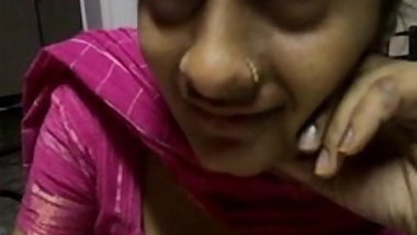 bf play with gf boobs