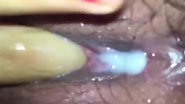 Gf gets wet for some cock