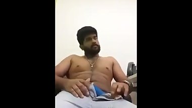NRI Indian Straight Guy Wanking in home when nobody at home