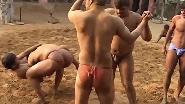 Indian Wrestler's hot ass