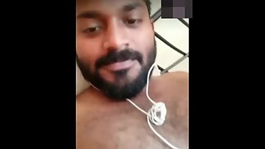 Indian black hairy jerk off