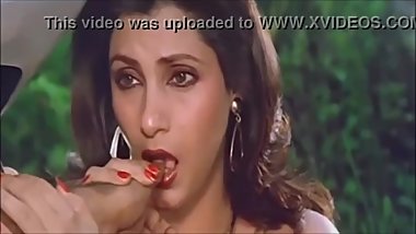 Sexy Indian Actress Dimple Kapadia Sucking Thumb lustfully Like Cock