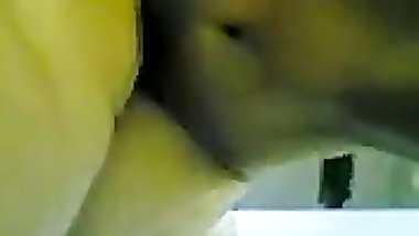 Hot Northindian Aunty sucking and fucking her Partner