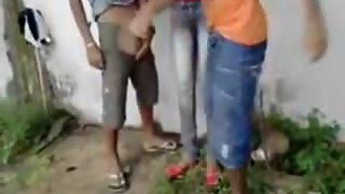 backyard fun with friends