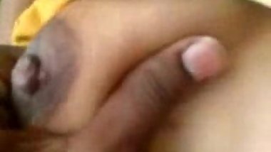 South Indian TAMIL Aunty's Boobs sucked by her BF