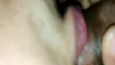 indian wife brings hubby's cum in his mouth