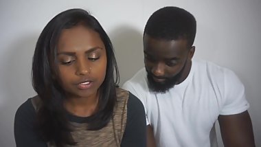 Blindian Couple - Billy (African-American Man) & Himali (East-Indian Girl)