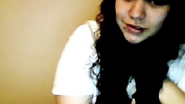 Indian Guy Gets Lucky on Cam with White Slut