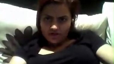 Indian girl masturbating on webcam
