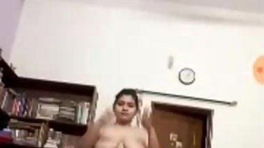 chubby girl video chatting with boyfriend showing boobs