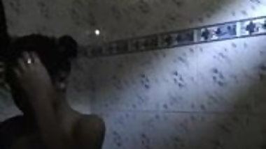 Cousin Sister taking bath took by hidden camera