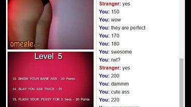 Cutest girl on Omegle Playing Game - Naina