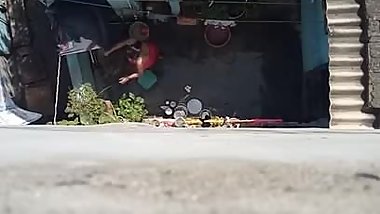 Neighbor Bhabhi Bath
