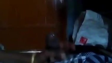 soth indian housewife giving blowjob