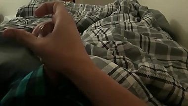 Solo masturbation small dick