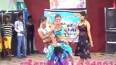 Indian Femdom on stage live. 3 Girls and 1 Guy