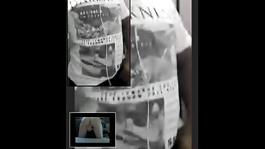 indian man in singapore doing a webcam sex