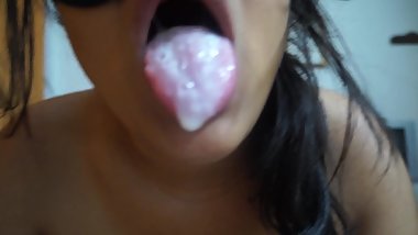 INDIAN COCK WORSHIP WITH ORAL CREAMPIE