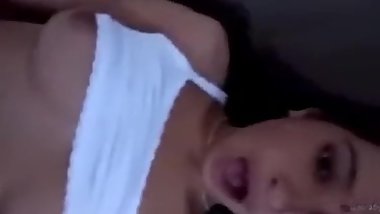 In Hindi Cute Girl Crying for Pain in Pussy and moning