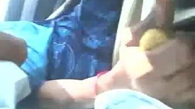 in car...