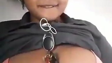 Big boob's aunty selfie video PlayboystarX