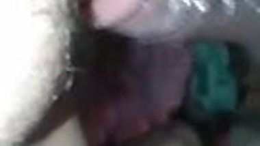 Indian wife fucking pink condom