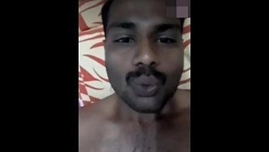 Indian hairy sexy show his cock and cum on cam