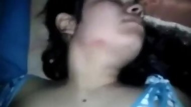 Seducing Indian teen while in bed