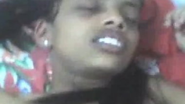 Fingering slim Bangladeshi wife's pussy