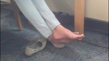 Candid Indian Girl Feet