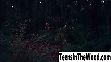Teen Goldie Rush In The Woods