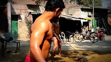 Wrestler bros in Akhara