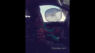 Tamil collage students enjoy in car