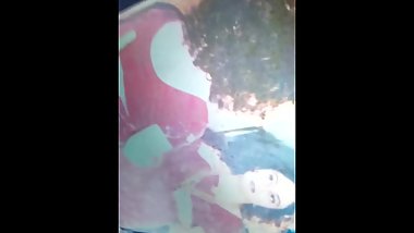 Friends cum tribute on picture of my Indian Wife