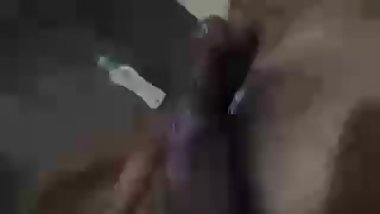 handjob in bathroom