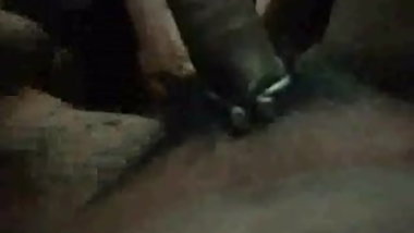South Indian Housewife release her husband's CUM by HJ