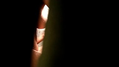 bathroom spying on cousin sister