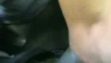 Indian teacher giving blowjob to her boyfriend in School bus