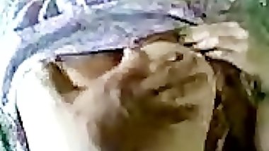 North Indian Smart Boobs Girl enjoyed with BF in Constuction work building