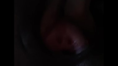 Babe rubbing on wet pussy
