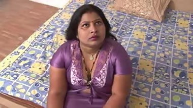Satin Nighty Aunty