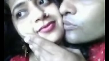 Bhabhi Enjoying Hot Kisses From Her Devar